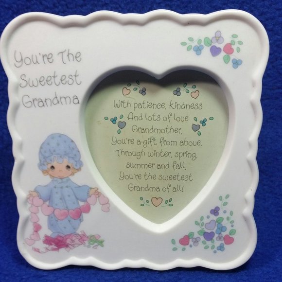 Precious Moments You're The Sweetest Grandma Picture Frame Gift For Grandma - Picture 7 of 10